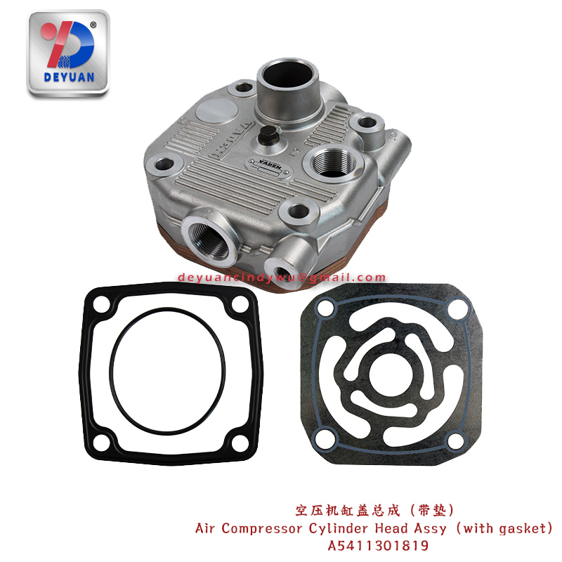A5411301819 Air Compressor Cylinder Head Assy (with gasket) for Benz 4141